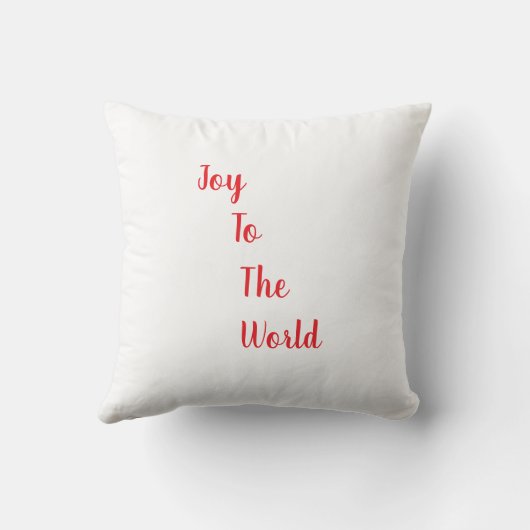 Decorative Christmas Throw Pillow クッション (裏面)