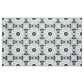 Decorative circular node & star geometric pattern ファブリック (ファットクウォーター)