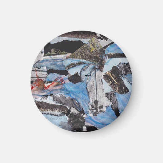 decorative collage magnet マグネット (正面)