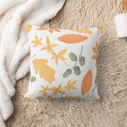 decorative cushion autumn season flowers クッション (ブランケット)