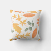 decorative cushion autumn season flowers クッション (裏面)