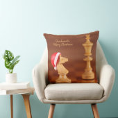 Decorative Cushion Chess Image for Christmas クッション (椅子)