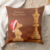 Decorative Cushion Chess Image for Christmas クッション (ブランケット)