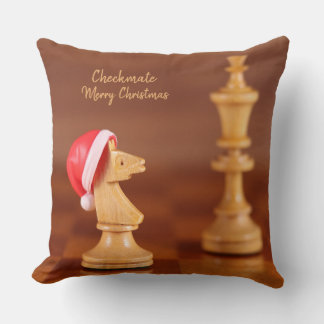 Decorative Cushion Chess Image for Christmas クッション