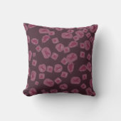 Decorative cushion Mauve / Coussin décoratif mauve クッション (正面)