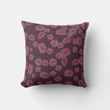 Decorative cushion Mauve / Coussin décoratif mauve