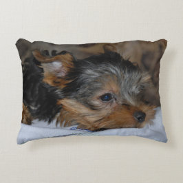 decorative cushion with a little dog アクセントクッション