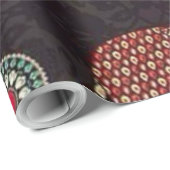 Decorative Elephant Pattern Wrapping Paper ラッピングペーパー (ロールコーナー)