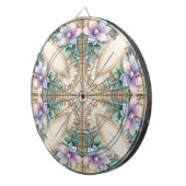 Decorative Floral Dartboard ダーツボード (正面右)