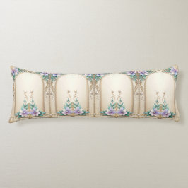 Decorative Floral Frame Body Pillow ボディピロー