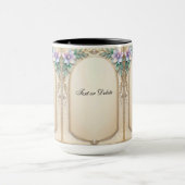 Decorative Floral Frame Mug マグカップ (中央)