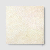 Decorative Floral Frame with Pearls Guest Book ゲストブック (裏面)