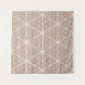 decorative geometric seamless pattern. illustratio タペストリー (正面(横))