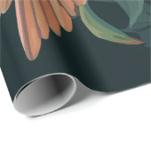 Decorative Gift Wrap Paper Hummingbird Floral ラッピングペーパー (ロールコーナー)