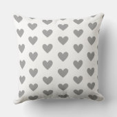 Decorative heart-patterned cushion クッション (裏面)