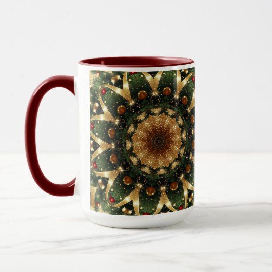 Decorative Holiday Mug マグカップ (左)