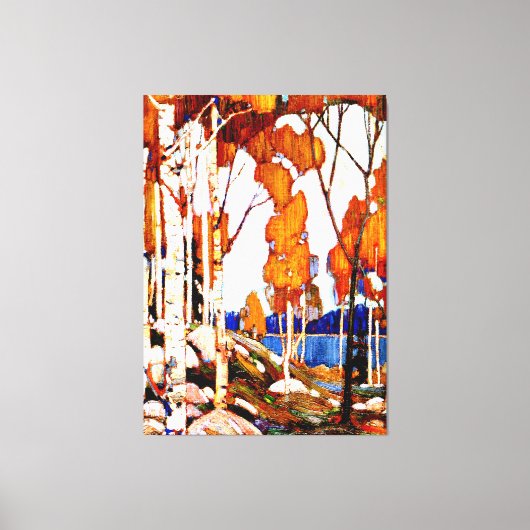 Decorative Landscape by Tom Thomson キャンバスプリント (正面)