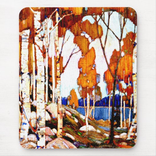 Decorative Landscape by Tom Thomson マウスパッド (正面)