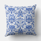 Decorative Luxurious Baroque Throw Pillow クッション (裏面)