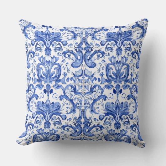 Decorative Luxurious Baroque Throw Pillow クッション (正面)