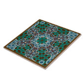 Decorative Mandala Ceramic Tile タイル (側面)