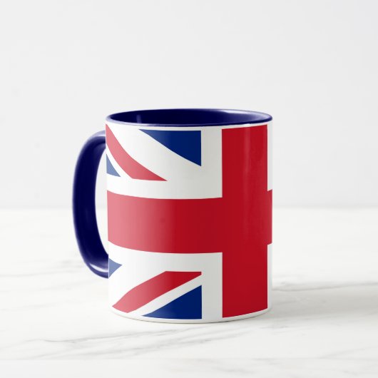 Decorative Mug with the Flag of England マグカップ (正面左)