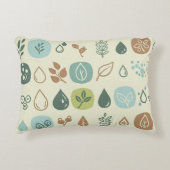 Decorative Nature-Inspired Cushion for Home アクセントクッション (正面)