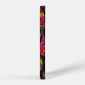 Decorative patterned drops seamless background. Br iPhoneケース (右側面)