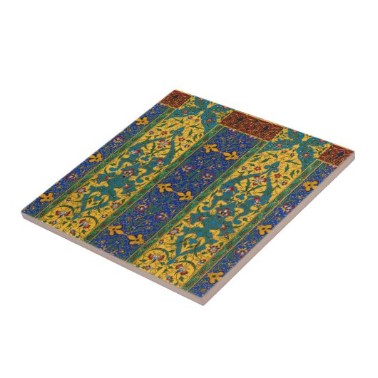 Decorative Persian Intricate Floral Pattern タイル (側面)