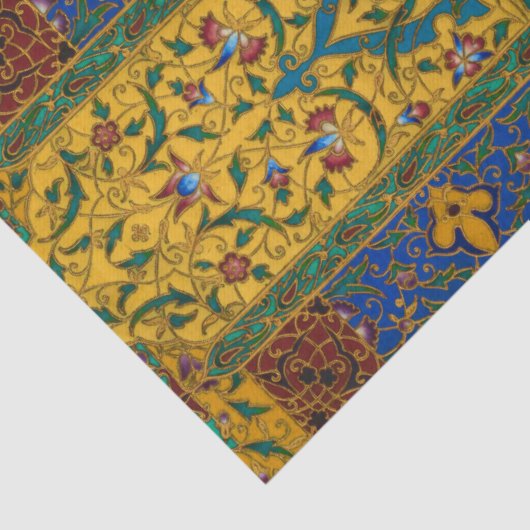 Decorative Persian Intricate Floral Pattern 薄葉紙 (詳細)