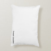 Decorative Pillow Cover アクセントクッション (裏面(縦))