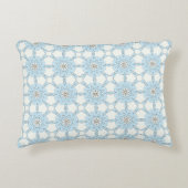 decorative pillow featuring a geometric pattern アクセントクッション (正面)