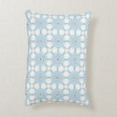decorative pillow featuring a geometric pattern アクセントクッション (裏面(縦))