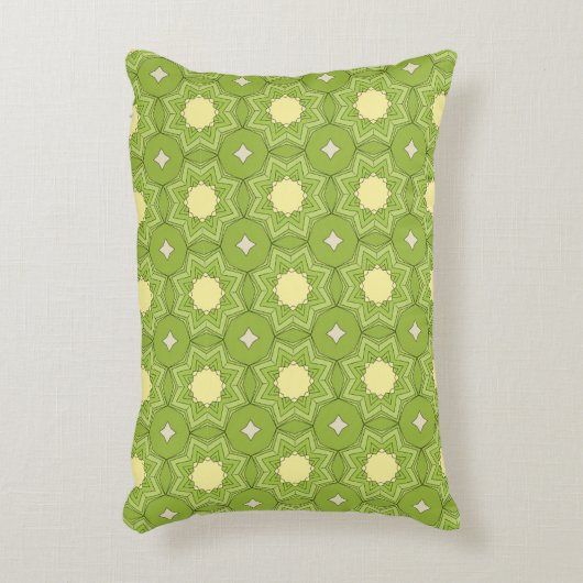 decorative pillow featuring a geometric pattern アクセントクッション (正面(垂直))