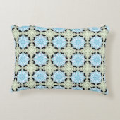 decorative pillow featuring a geometric pattern アクセントクッション (裏面)