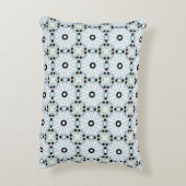 decorative pillow featuring a geometric pattern アクセントクッション (裏面(縦))