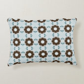 decorative pillow featuring a geometric pattern アクセントクッション (正面)