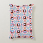 decorative pillow featuring a geometric pattern アクセントクッション (正面(垂直))