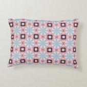 decorative pillow featuring a geometric pattern アクセントクッション (裏面)