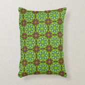 decorative pillow featuring a geometric pattern アクセントクッション (正面(垂直))