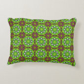 decorative pillow featuring a geometric pattern アクセントクッション (裏面)