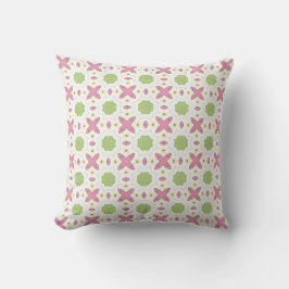 decorative pillow featuring a geometric pattern クッション