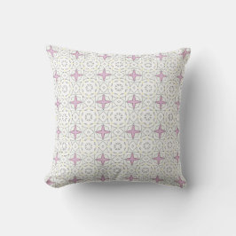 decorative pillow featuring a geometric pattern クッション