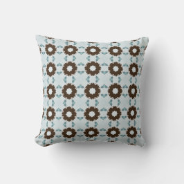decorative pillow featuring a geometric pattern クッション