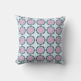 decorative pillow featuring a geometric pattern クッション