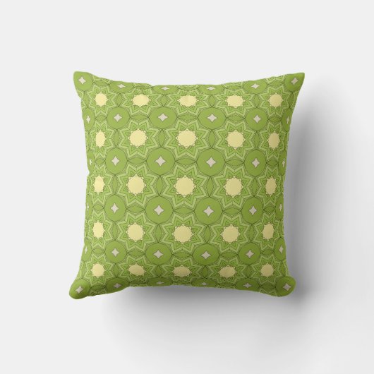 decorative pillow featuring a geometric pattern クッション (裏面)