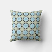 decorative pillow featuring a geometric pattern クッション (裏面)
