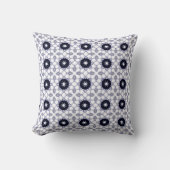 decorative pillow featuring a geometric pattern クッション (正面)