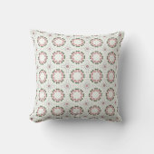 decorative pillow featuring a geometric pattern クッション (正面)