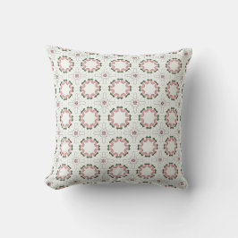 decorative pillow featuring a geometric pattern クッション